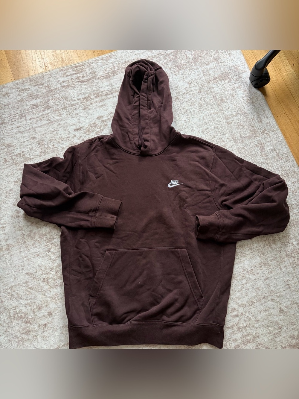 Nike Brown Hoodie Pullover Sweatshirt
